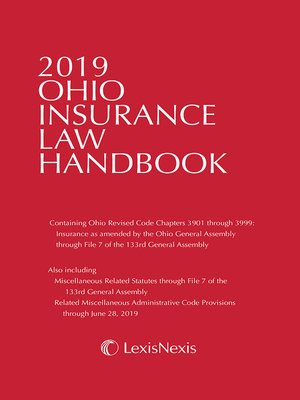 cover image of Ohio Insurance Law Handbook